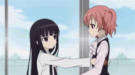 anime yuri gif|yuri gif on Tumblr